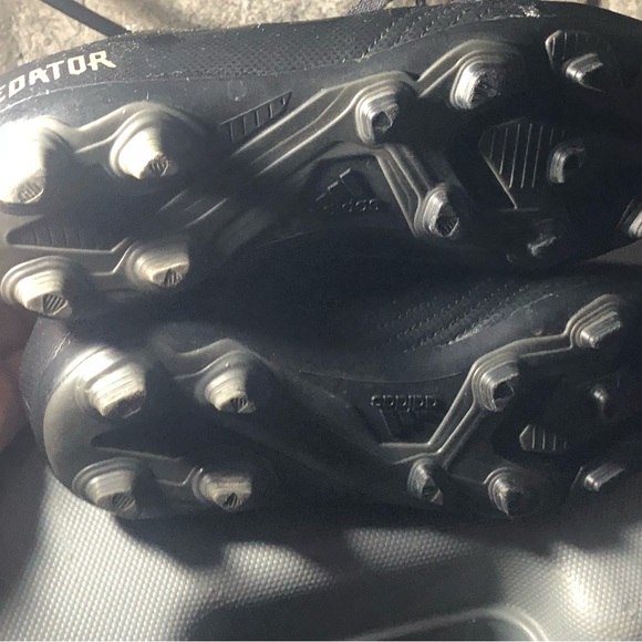 adidas EF8989 Predator 19.4 Flexible Ground Black Junior Soccer Cleats Size 3.5 - Picture 12 of 12